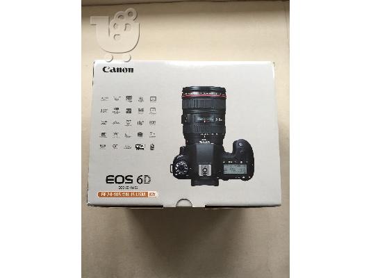PoulaTo: Canon EOS 6D ψηφιακή φωτογραφική μηχανή SLR (Inc 24-105 mm κιτ φακού STM) Ηνωμένο Βασίλειο Verion (BNIB)